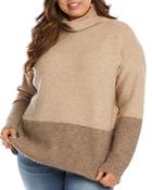 Karen Kane Plus Color Block Sweater