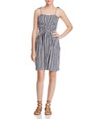 Aqua Smocked Striped Dress - 100% Exclusive