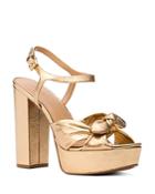 Michael Michael Kors Women's Pippa Leather Platform High-heel Sandals
