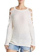 Banjara Cold-shoulder Sleeve Sweater