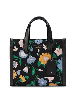 Kate Spade New York Manhattan Floral Jacquard Small Tote