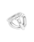 Uno De 50 Fly Baby Fly Open Heart Ring