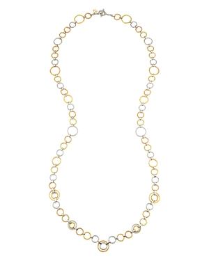 Alor Gray, Rose & Yellow Cable Loop Necklace, 36