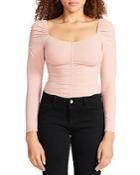 Bb Dakota X Steve Madden Such Is Life Ruched Top