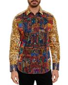 Robert Graham The Great Sallust Limited Edition Printed Classic Fit Button Down Shirt