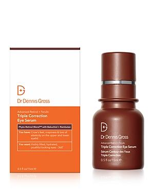 Dr. Dennis Gross Skincare Advanced Retinol + Ferulic Triple Correction Eye Serum 0.5 Oz.