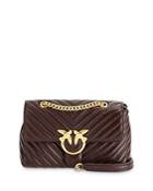 Pinko Love Lady Quilted Shoulder Bag