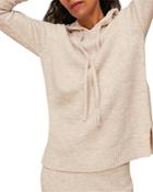 Whistles Ribbed Knitted Hoodie