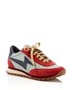 Marc Jacobs Astor Lightning Bolt Lace Up Sneakers