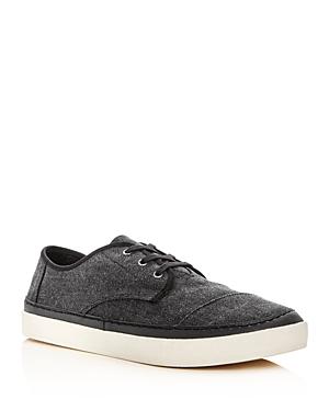 Toms Men's Paseo Canvas Lace Up Sneakers
