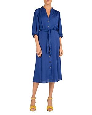 Gerard Darel Settima Tie-waist Midi Dress