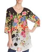 Johnny Was Betty Floral-print Tunic