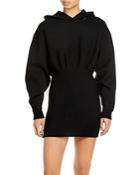 Alexanderwang.t Tailored Knit Hoodie Dress