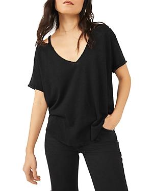 Free People Over U Cutout Tee