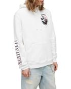 Allsaints Layback Cotton Printed Relaxed Fit Hoodie
