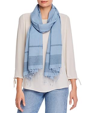 Eileen Fisher Printed Organic-cotton Scarf