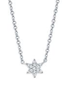 Moon & Meadow 14k White Gold Diamond Star Of David Pendant Necklace, 18 - 100% Exclusive