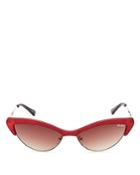 Quay Women's Quay X Finders Keepers All Night Slim Cat Eye Sunglasses, 42mm