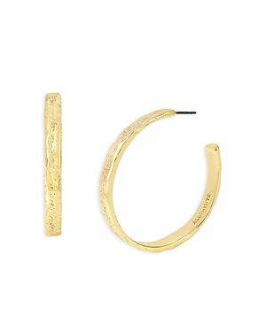 Allsaints Hammered Hoop Earrings