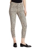 Ella Moss High Rise Skinny Ankle Jeans In Cheetah