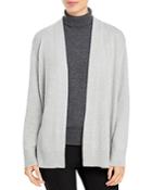Lafayette 148 New York Chine Open Front Cardigan
