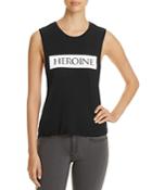Chrldr Heroine Muscle Tee - Compare At $46