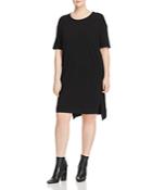 Eileen Fisher Plus High/low Knit Dress