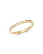 Bloomingdale's Diamond Stacking Band In 14k Yellow Gold, 0.15 Ct. T.w. - 100% Exclusive