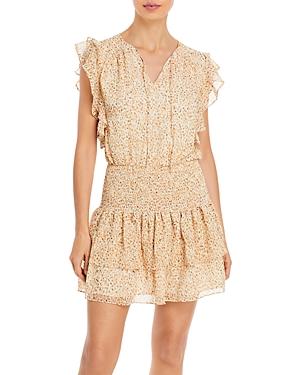 Aqua Leopard Print Smocked Dress - 100% Exclusive