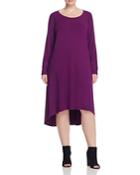 Eileen Fisher Plus High Low Knit Dress