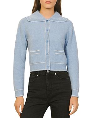 Sandro Shannon Wool Cardigan