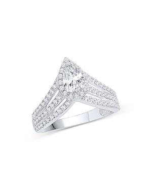 Bloomingdale's Diamond Double Row Tennis Necklace In 14k White Gold, 5.0 Ct. T.w. - 100% Exclusive