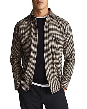 Reiss Kane Gingham Overshirt