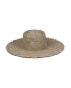 Lack Of Color Sunnydip Frayed Boater Hat