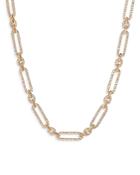 David Yurman 18k Yellow Gold Lexington Diamond Link Chain Necklace, 18