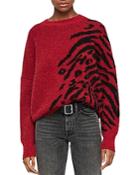 Allsaints Karina Tiger-jacquard Sweater