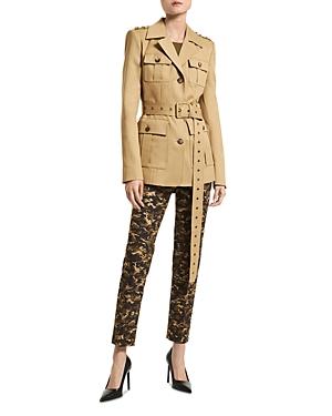 Michael Michael Kors Belted Military Jacket