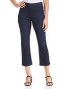 Eileen Fisher Cropped Jeans In Utility Blue