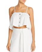 Minkpink Farraday Swing Cropped Cami Cover-up