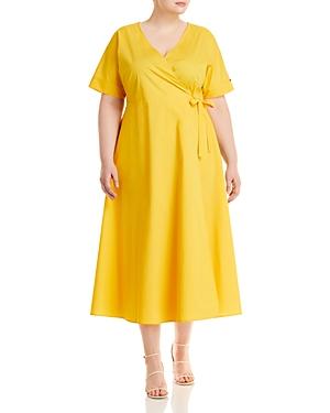 Marina Rinaldi Dolomiti Wrap Midi Dress