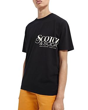 Scotch & Soda Organic Cotton Logo Graphic Tee