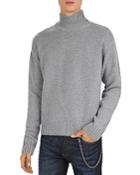 The Kooples Button Detail Funnel Neck Sweater