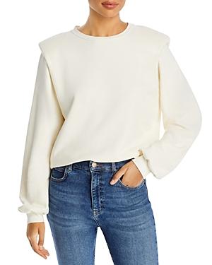 Mother The Push & Shove Shoulder Pad Sweatshirt