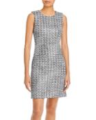 St. John Tweed Sheath Dress