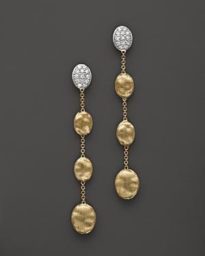 Marco Bicego Siviglia Diamond Earrings In 18k Yellow Gold, .20 Ct. T.w.