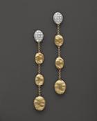 Marco Bicego Siviglia Diamond Earrings In 18k Yellow Gold, .20 Ct. T.w.