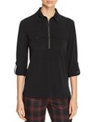 Kenneth Cole Zip-front Top