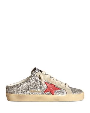 Golden Goose Women's Super Star Sabot Glitter Sneakers
