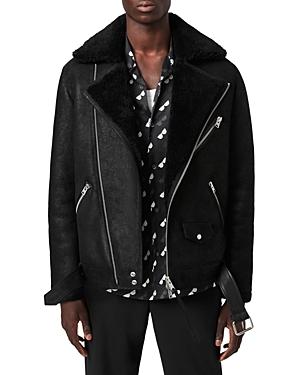Allsaints Terro Shearling Bike Jacket