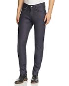 Naked & Famous Weird Guy Motion Slim Fit Jeans In Indigo